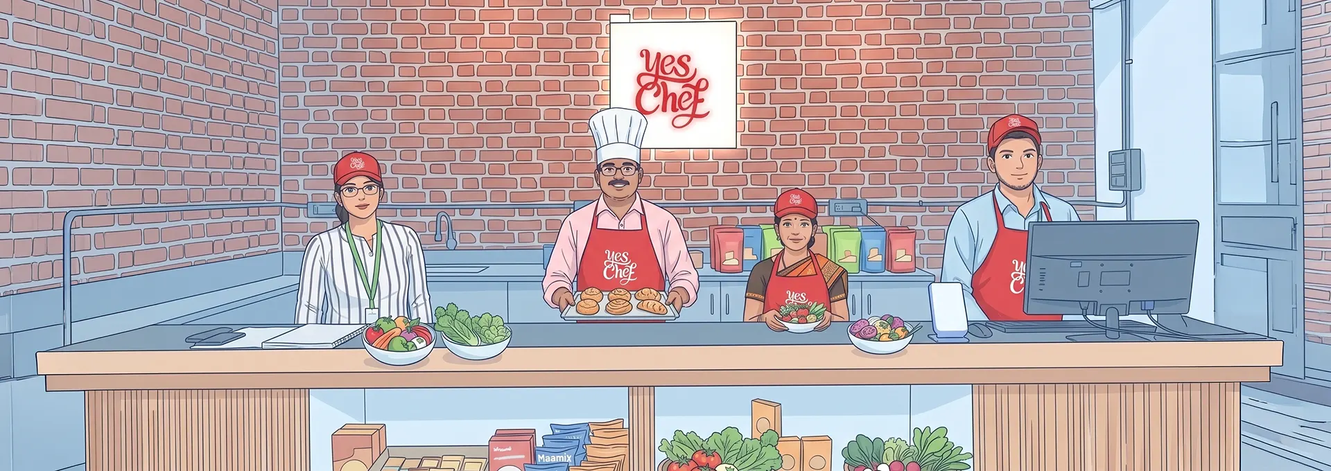 YesChef cafeteria team